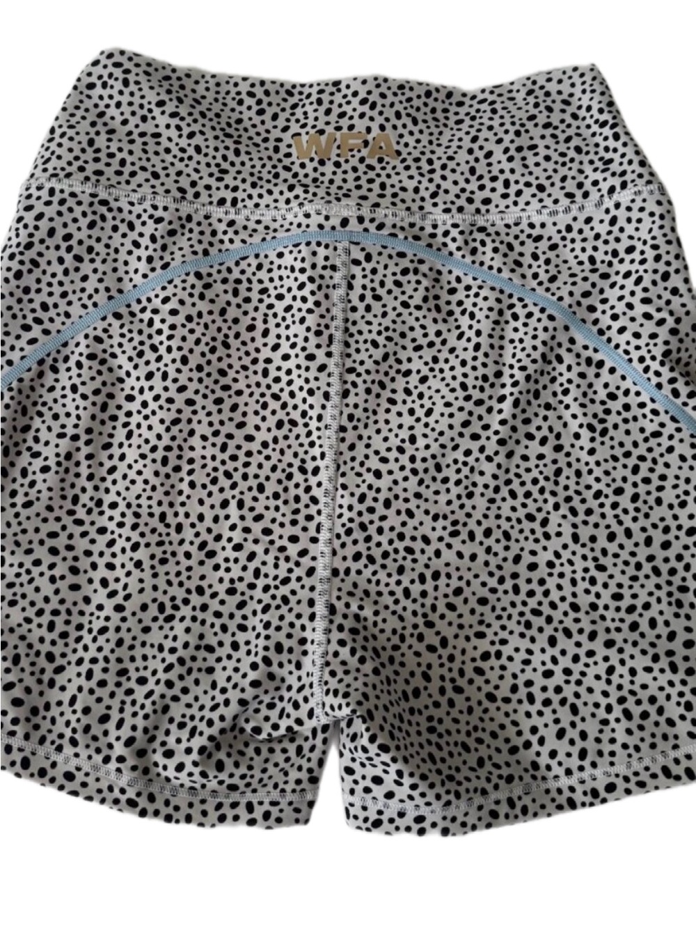 White Fox Active Dalmatian Biker Shorts Size M
